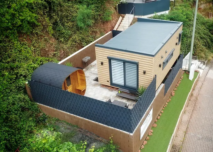 Tiny House Im Felsenland Mit Sauna *