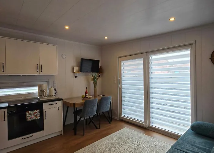 Chalé Tiny House Im Felsenland Mit Sauna Lug